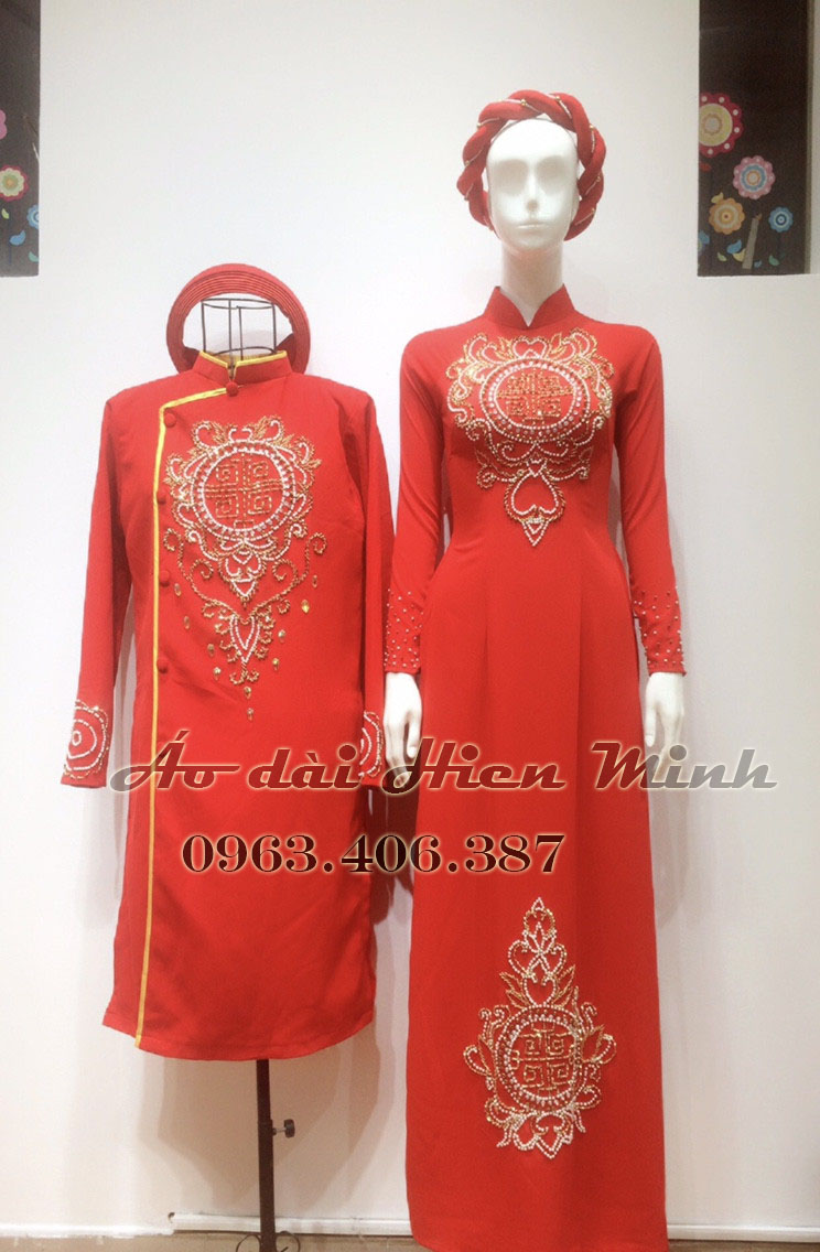 Ao Dai Cưới Truyền Thống Ao Dai Cưới Nam Nữ